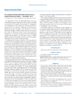 Notes From the Field Occupational Carbon Monoxide Exposure in an Industrial Kitchen Facility  Wisconsin 2017