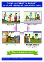 There Is Strength in Unity Let Us Help One Another Fight Against Ebola