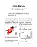 Dengue epidemic in southern Vietnam 1998