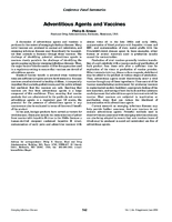 Adventitious agents and vaccines