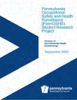 Pennsylvania Occupational Safety and Health Surveillance PennOSHS Student Research Project