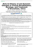 Natural History of and Dynamic Changes in Clinical Manifestation Serology and Treatment of Brucellosis China