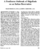 A Foodborne Outbreak Of Shigellosis On An Indian Reservation