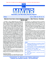 MMWR Morbidity and Mortality Weekly Report Vol 55 No 14 April 14 2006