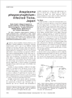 Anaplasma phagocytophiluminfected Ticks Japan