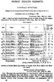 Public health reports  v 17 no 22 May 30 1902