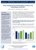 Vision testing among children aged 35 years in the United States 20162017