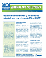Soluciones en la Obra Prevencin de muertes y lesiones de trabajadores por el uso de Micotil 300