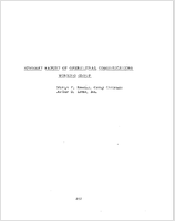 Summary report of operational communications working group