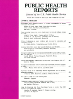 Public Health Reports  v 107  no 4  cover