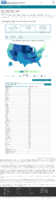 United States COVID19 cases and deaths by state reported to the CDC since January 22 2020 COVID19 case rate in the US reported to the CDC by stateterritory cases per 100000 December 22 2020