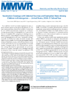 MMWR Morbidity and Mortality Weekly Report Vol 71 No 16 April 23 2022