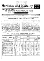 Morbidity and Mortality Weekly Report Vol 10 No 47 for Release December 1 1961