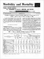 Morbidity and Mortality Weekly Report For release May 20 1960 Vol 9 No 19