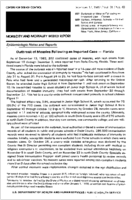 MMWR Morbidity and Mortality Weekly Report December 17 1982  Vol 31  No 49
