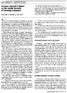 Surgeon Generals report on the health benefits of smoking cessation