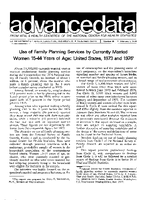 Use of Family Planning Services by Currently Married Women 1544 Years of Age United States 1973 and 1976