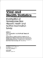 Investigation of Nonresponse Bias Hispanic Health and Nutrition Examination Survey