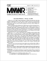Morbidity and Mortality Weekly Report MMWR August 11 1995  Vol 44  No 31