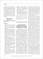 Occupational Malaria Following Needlestick Injury