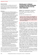 Monkeypox in Patient Immunized with ACAM2000 Smallpox Vaccine During 2022 Outbreak