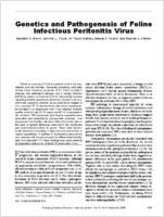 Genetics and Pathogenesis of Feline Infectious Peritonitis Virus