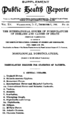 The International system of nomenclature of diseases and causes of death Bertillon classification