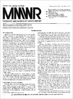 MMWR Morbidity and Mortality Weekly Report November 25 1977  Vol 26  No 47