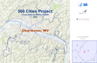 500 Cities Project Local Data for Better Health 2014 Charleston WV