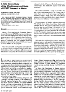 A Time Series Study Of The Effectiveness And Costs Of Epsdt Outreach In Maine