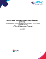Antiretroviral Treatment and Access to Services ARTAS Client Session Guide