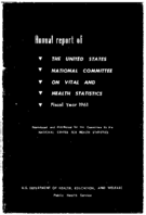 Annual report of the United States National Committee on Vital and Health Statistics fiscal year 1961
