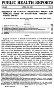 Weekly Reports for APRIL 22 1938