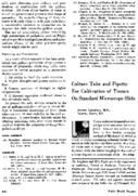 Culture tube and pipette for cultivation of tissues on standard microscope slide