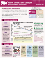 Health United States spotlight health status and determinants