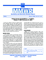 MMWR Morbidity and Mortality Weekly Report Vol 51 No 8 March 1 2002
