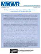 Morbidity and Mortality Weekly Report MMWR  Early Release  Vol 60 February 1 2011