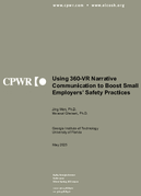 Using 360VR Narrative Communication to Boost Small Employers Safety Practices