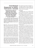 Coordinated Response to SARS Vancouver Canada