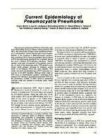Current Epidemiology of Pneumocystis Pneumonia