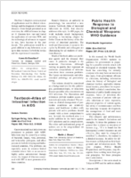 Public Health Response to Biological and Chemical Weapons WHO Guidance