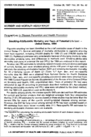 MMWR Morbidity and Mortality Weekly Report October 30 1987  Vol 36  No 42