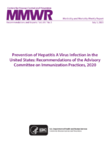 Morbidity and Mortality Weekly Report MMWR Recommendations and Reports  Vol 69  No 5 July 3 2020