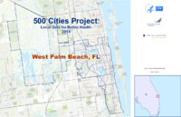 500 Cities Project Local Data for Better Health 2014 West Palm Beach FL