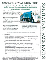 Sanitation FACE Facts