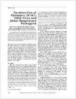 Codetection of Pandemic H1N1 2009 Virus and Other Respiratory Pathogens