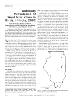 Antibody Prevalence of West Nile Virus in Birds Illinois 2002
