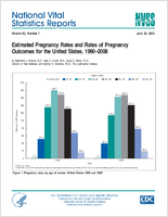 Estimated pregnancy rates and rates of pregnancy outcomes for the United States 19902008