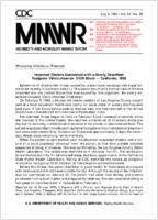 Morbidity and Mortality Weekly Report MMWR July 9 1993  Vol 42  No 26