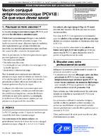 Vaccin conjugu antipneumococcique PCV13  ce que vous devez savoir